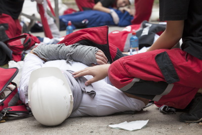 injured working for cash